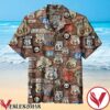 Route 66 On Brick Wall With Road Signs Hawaiian Shirt, Unique Gifts For Friends - Vesles2014S 1