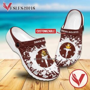 Rowan University Logo Crocs Shoes For Men And Women, Unique Clogs Shoes For Fans - Vesles2014S