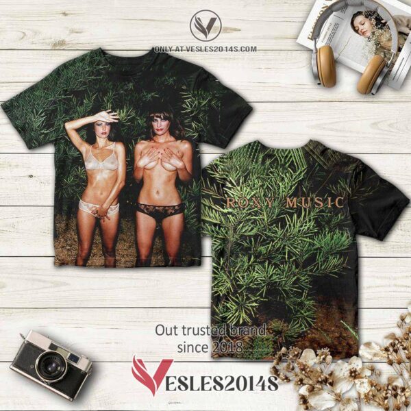 Roxy Music Band Country Life Album 3D T-Shirt, Perfect Gifts For Music Lovers - Vesles2014S