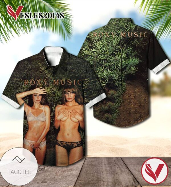 Roxy Music Country Life Album Cover Hawaiian Shirt, Best Gift For Music Lovers Vesles2014S