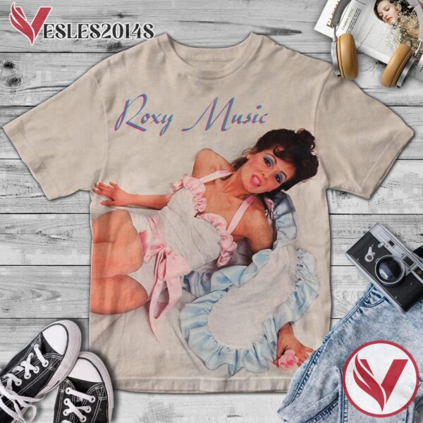 Roxy Music Debut Album Cover Shirt, Perfect Gifts For Music Lovers - Vesles2014S