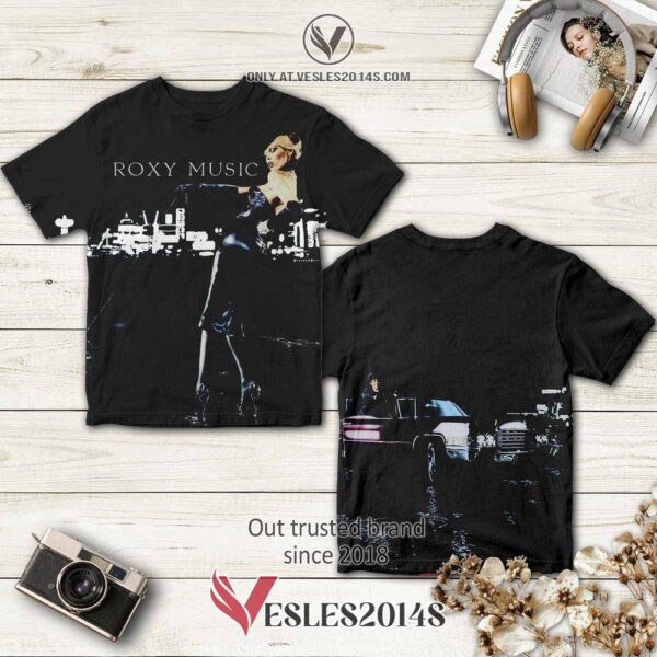 Roxy Music For Your Pleasure Album 3D Shirt, Perfect Gifts For Music Lovers - Vesles2014S
