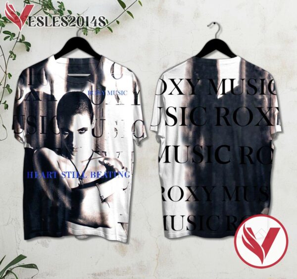 Roxy Music Heart Still Beating Album Cover Shirt, Perfect Gifts For Music Lovers - Vesles2014S