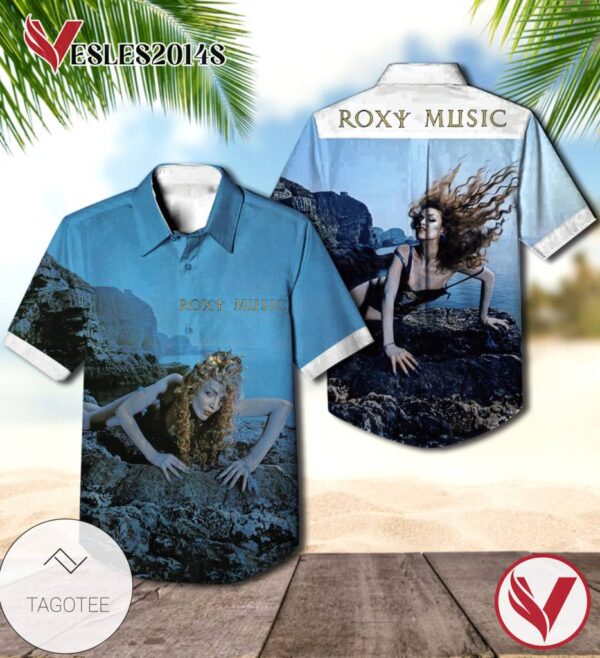 Roxy Music Siren Album Cover Hawaiian Shirt, Best Gift For Music Lovers Vesles2014S