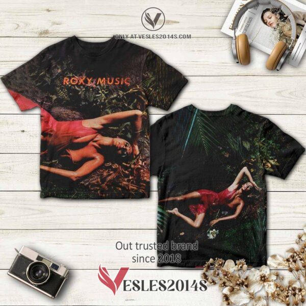 Roxy Music Stranded Album 3D T-Shirt, Perfect Gifts For Music Lovers - Vesles2014S