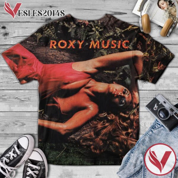 Roxy Music Stranded Album Cover Shirt, Perfect Gifts For Music Lovers - Vesles2014S