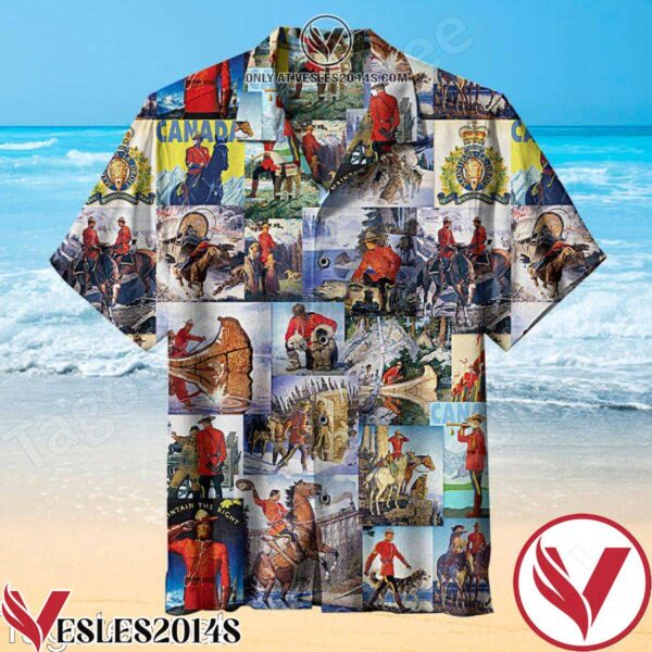 Royal Canadian Mounted Police – Collage Hawaiian Shirt, Unique Gifts For Friends - Vesles2014S 1