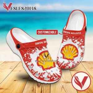 Royal Dutch Shell Brand Crocs Shoes For Men And Women, Unique Clogs Shoes For Fans - Vesles2014S