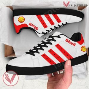 Royal Dutch Shell Logo Print Stan Smith Shoes, Unique Sneaker For Fans - Vesles2014s 1