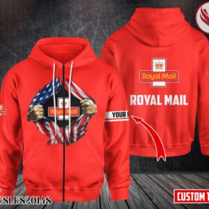Royal Mail Uniform Custom Hoodie Style 2 - Vesles2014S 1