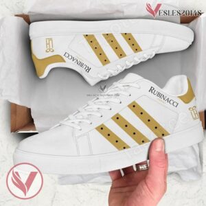 Rubinacci Logo Print Stan Smith Shoes, Unique Sneaker For Fans - Vesles2014s