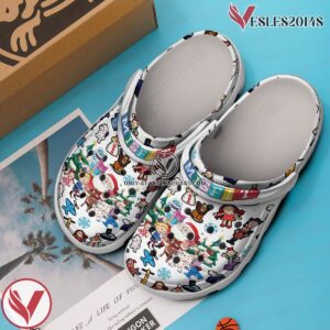 Rudolph The Red Nosed Reindeer Island of Misfit Toys Cartoon Crocs Crocband Clogs Shoes Comfortable For Men Women and Kids, Unique Gift From  Vesles2014S 2