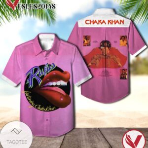 Rufus Featuring Chaka Khan Album Cover Hawaiian Shirt, Best Gift For Music Lovers Vesles2014S