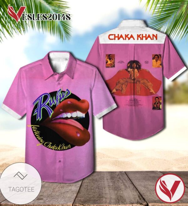 Rufus Featuring Chaka Khan Album Cover Hawaiian Shirt, Best Gift For Music Lovers Vesles2014S