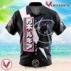Rukia Kuchiki TYBWA Bleach Hawaiian Button Up Shirt, Perfect Gifts For Anime Lovers - Vesles2014S
