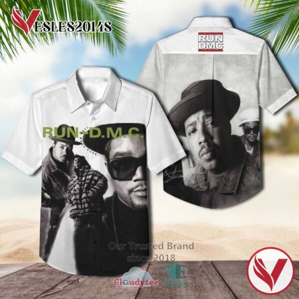 Run D.M.C. Back From Hell Album Hawaiian Shirt, Best Gift For Music Lovers Vesles2014S
