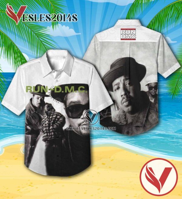 Run Dmc Back From Hell Album Cover Hawaiian Shirt, Unique Gifts For Music Lovers - Vesles2014S