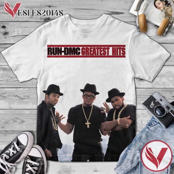 Run Dmc Greatest Hits Compilation Album Cover Shirt, Perfect Gifts For Music Lovers - Vesles2014S