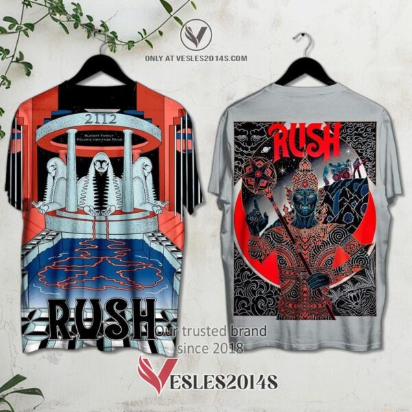 Rush 2122 Slaight Family Polaris Heritage Prize Album 3D Shirt, Unique Gifts For Music Lovers - Vesles2014S