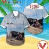 Rush A Farewell To Kings Album Cover Hawaiian Shirt, Unique Gifts For Music Lovers - Vesles2014S