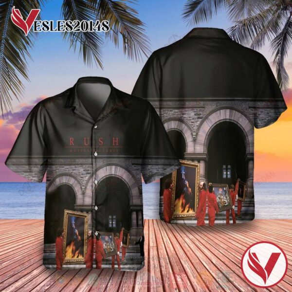 Rush Moving Pictures Album Hawaiian Shirt, Best Gift For Music Lovers Vesles2014S