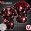 Rush Music Band Hawaiian Graphic Print Short Sleeve Hawaiian Casual Shirt Vesles2014S