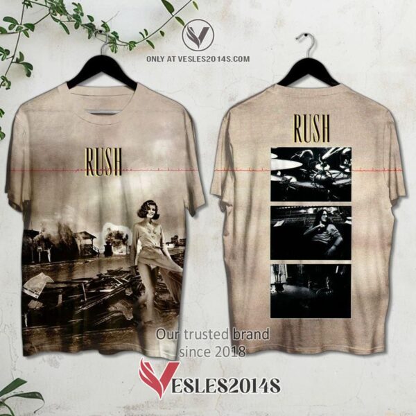 Rush-Permanent Waves Album 3D Shirt, Unique Gifts For Music Lovers - Vesles2014S
