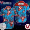 Rush Rock Music Band Hawaiian Graphic Print Short Sleeve Hawaiian Casual Shirt Vesles2014S