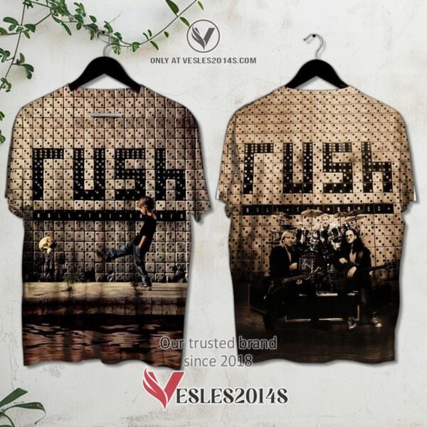 Rush-Roll the Bones Album 3D Shirt, Unique Gifts For Music Lovers - Vesles2014S