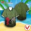 Rush Signals Album Cover Green Hawaiian Shirt, Unique Gifts For Music Lovers - Vesles2014S