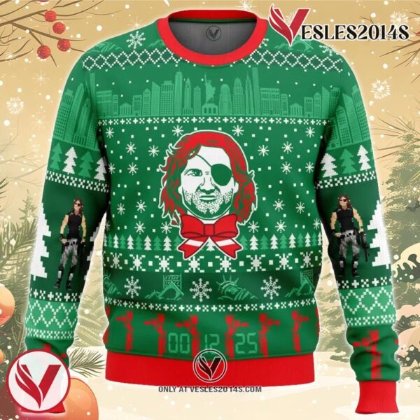 Russell for the Holidays Escape in New York Ugly Christmas Sweater, Unique Christmas Gift For Fans - Vesles2014S