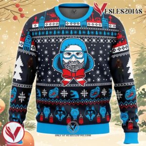 Russell for the Holidays The Thing Ugly Christmas Sweater, Unique Christmas Gift For Fans - Vesles2014S