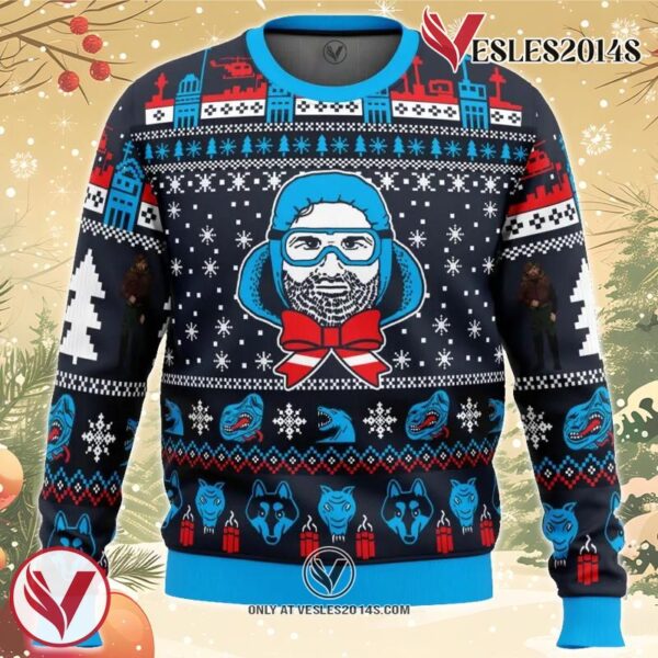 Russell for the Holidays The Thing Ugly Christmas Sweater, Unique Christmas Gift For Fans - Vesles2014S