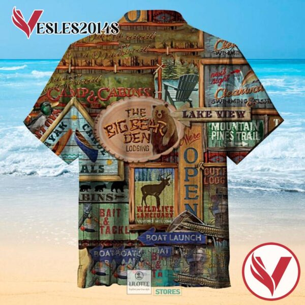 Rustic Lodge Rustic Signs 2 Casual Hawaiian Shirt, Best Gifts For Summer Vesles2014S 2