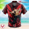 Ryomen Sukuna Jujutsu Kaisen Hawaiian Button Up Shirt, Perfect Gifts For Anime Lovers - Vesles2014S