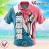 Ryomen Sukuna Jujutsu Kaisen Hawaiian Button Up Shirt, Perfect Gifts For Anime Lovers - Vesles2014S CxP