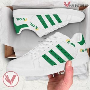 S-Oil Logo Print Stan Smith Shoes For Men And Womens - Vesles2014s