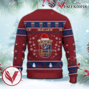S.C.U. Torreense Sport Ugly Christmas Sweater, Unique Gifts For Fans - Vesles2014aS 3