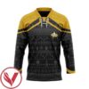 S.T Picard 2020 Yellow Ugly Christmas Custom Hockey Jersey, Trending Gifts For Fans - Vesles2014s