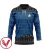S.T The Next Generation 1987 Blue Ugly Christmas Custom Hockey Jersey, Trending Gifts For Fans - Vesles2014s