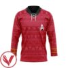 S.T The Original Series 1966 1969 Red Ugly Christmas Custom Hockey Jersey, Trending Gifts For Fans - Vesles2014s