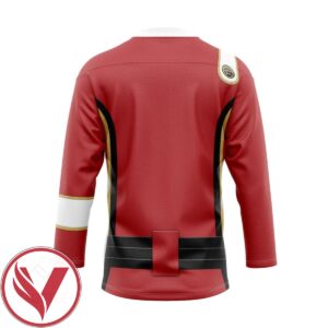 S.T Wrath of Khan Starfleet Red Uniform Custom Hockey Jersey, Trending Gifts For Fans - Vesles2014s 1