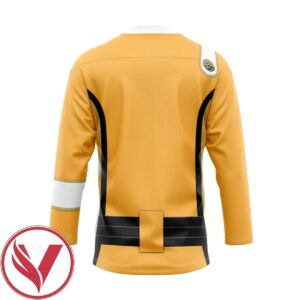 S.T Wrath of Khan Starfleet Yellow Uniform Custom Hockey Jersey, Trending Gifts For Fans - Vesles2014s 1