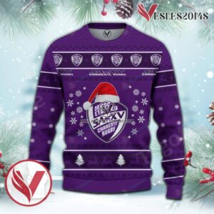 SA XV Charente Sport Ugly Christmas Sweater, Unique Gifts For Fans - Vesles2014aS 2