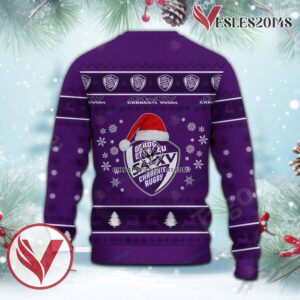SA XV Charente Sport Ugly Christmas Sweater, Unique Gifts For Fans - Vesles2014aS 3