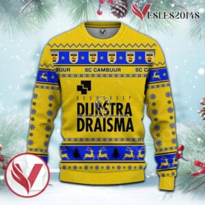 SC Cambuur Sport Ugly Christmas Sweater, Unique Gifts For Fans - Vesles2014aS 2