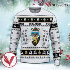 SC Farense Sport Ugly Christmas Sweater, Unique Gifts For Fans - Vesles2014aS 2