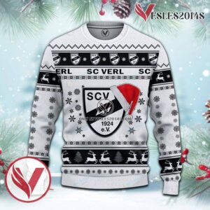 SC Verl Sport Ugly Christmas Sweater, Unique Gifts For Fans - Vesles2014aS 2