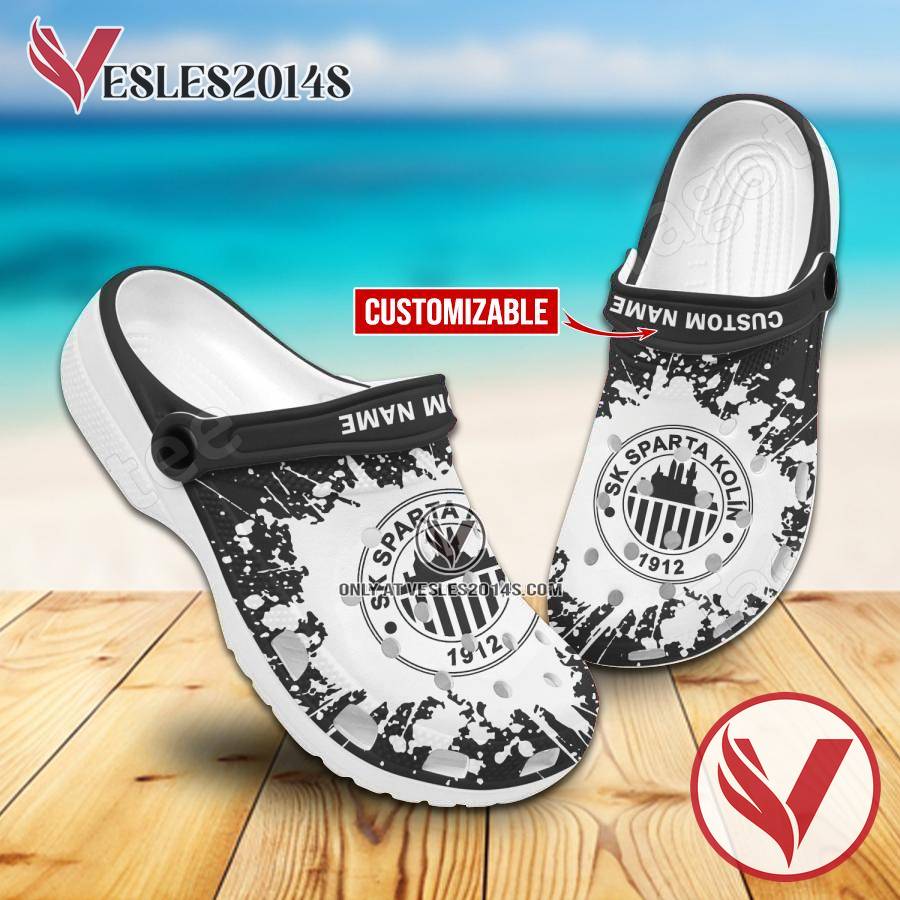 SK Sparta Kolin Custom Name Crocs Shoes For Men And Women, Unique Clogs Shoes For Fans - Vesles2014S