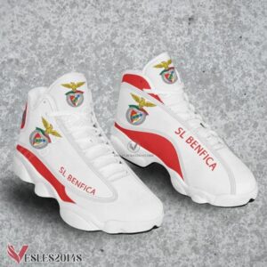 SL Benfica Logo Air Jordan 13 Shoes, Best Sneaker Gifts For Fans - Vesles2014s